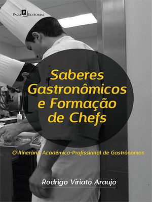 cover image of Saberes gastronômicos e formação de chefs